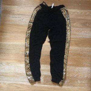 Sequin xlihiration joggers